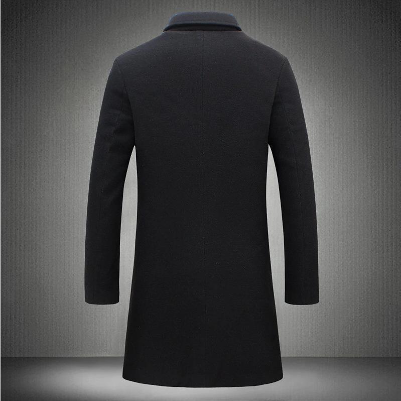 Mid-length Autumn & Winter Woolen Coat