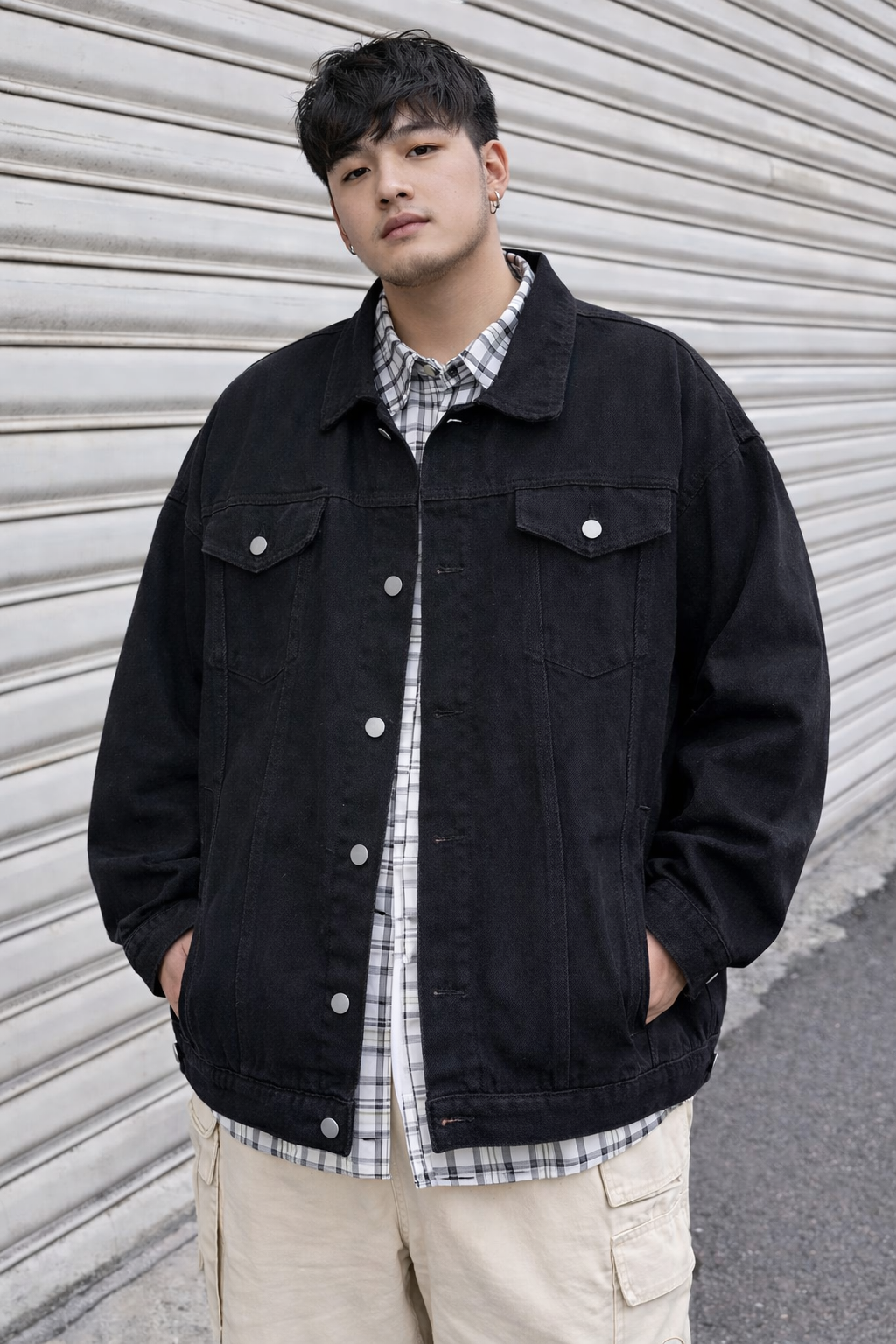 Oversized Street Denim Jacket