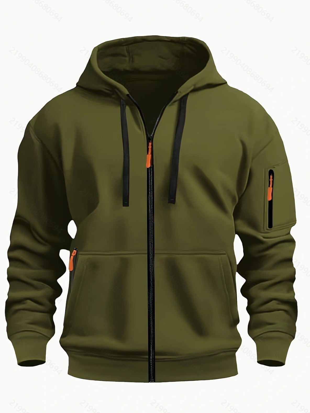 Thermal Zipped Hoodie
