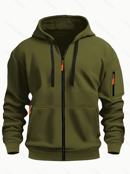 Thermal Zipped Hoodie