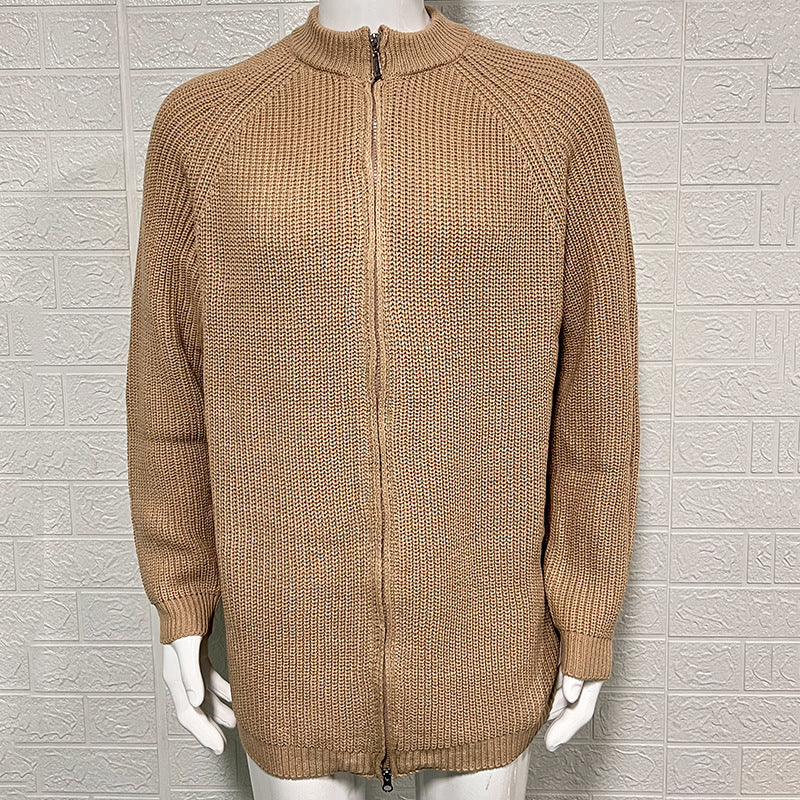 New Knitted Jacket Slim Sweater For Men