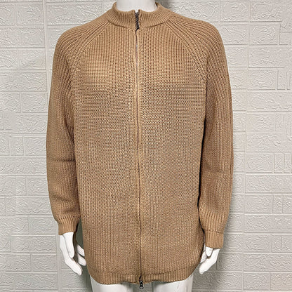 New Knitted Jacket Slim Sweater For Men