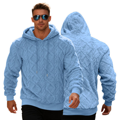 Ultra-Warm Plush Hooded Sweatshirt