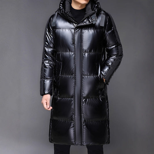 Men's Thickened Hooded Down Jacket