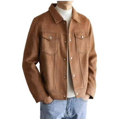 Spring And Autumn New Polo Collar Loose Short Work Clothes