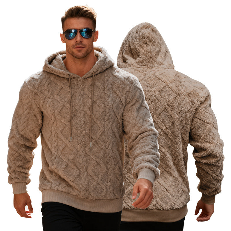 Ultra-Warm Plush Hooded Sweatshirt