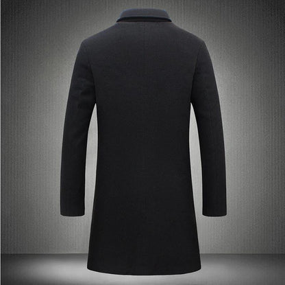 Mid-length Autumn & Winter Woolen Coat