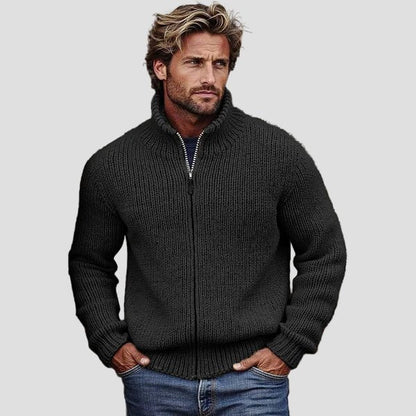 New Knitted Jacket Slim Sweater For Men