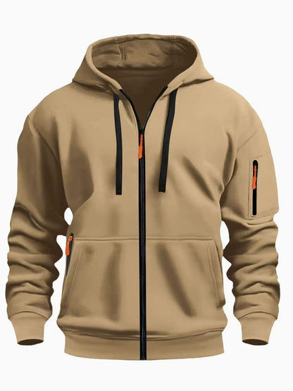 Thermal Zipped Hoodie