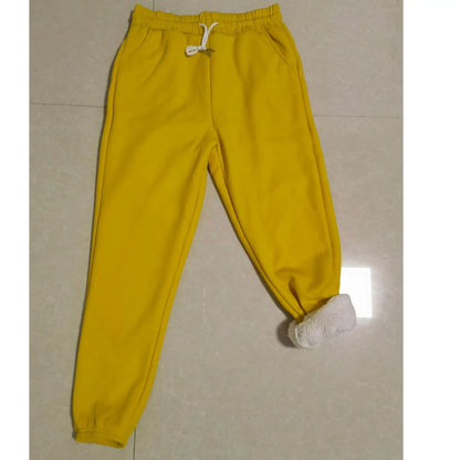 Women’s Fleece-Lined High-Waist Joggers