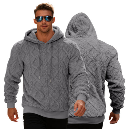 Ultra-Warm Plush Hooded Sweatshirt