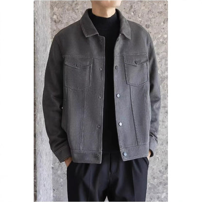 Spring And Autumn New Polo Collar Loose Short Work Clothes