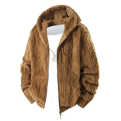 Fleece Padded Men's Warm Jacket