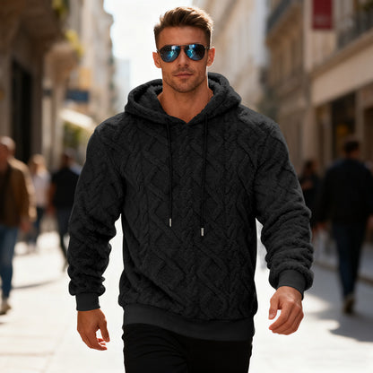 Ultra-Warm Plush Hooded Sweatshirt