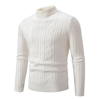 Men's Casual Woven Sweater