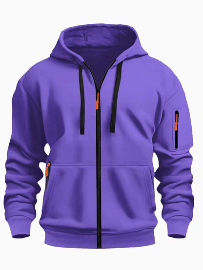 Thermal Zipped Hoodie