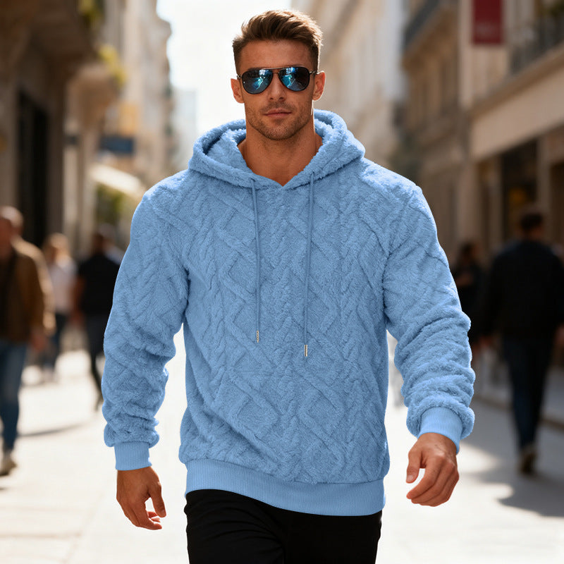 Ultra-Warm Plush Hooded Sweatshirt