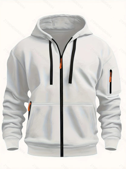 Thermal Zipped Hoodie