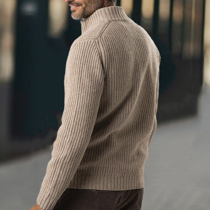 New Knitted Jacket Slim Sweater For Men