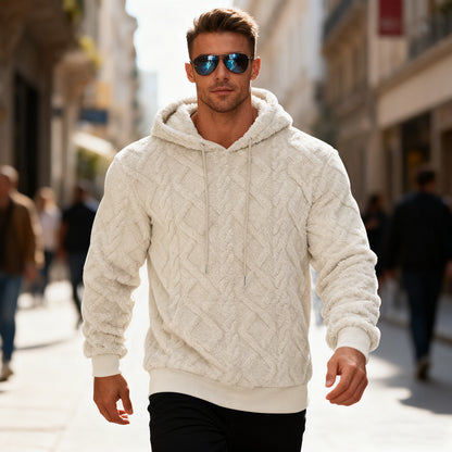 Ultra-Warm Plush Hooded Sweatshirt