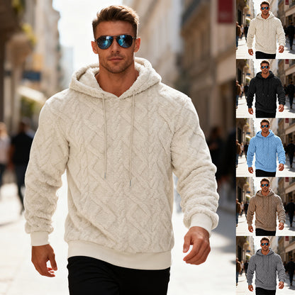 Ultra-Warm Plush Hooded Sweatshirt