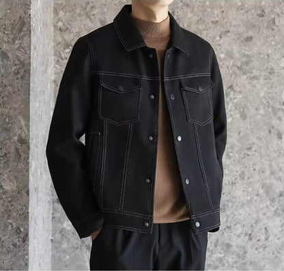 Spring And Autumn New Polo Collar Loose Short Work Clothes