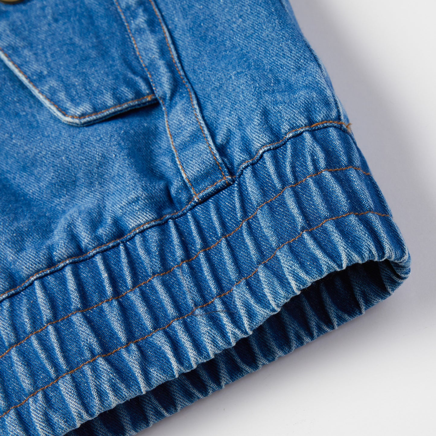 Men's Denim Jacket - Multi-Pocket Design, Spring & Autumn Outerwear