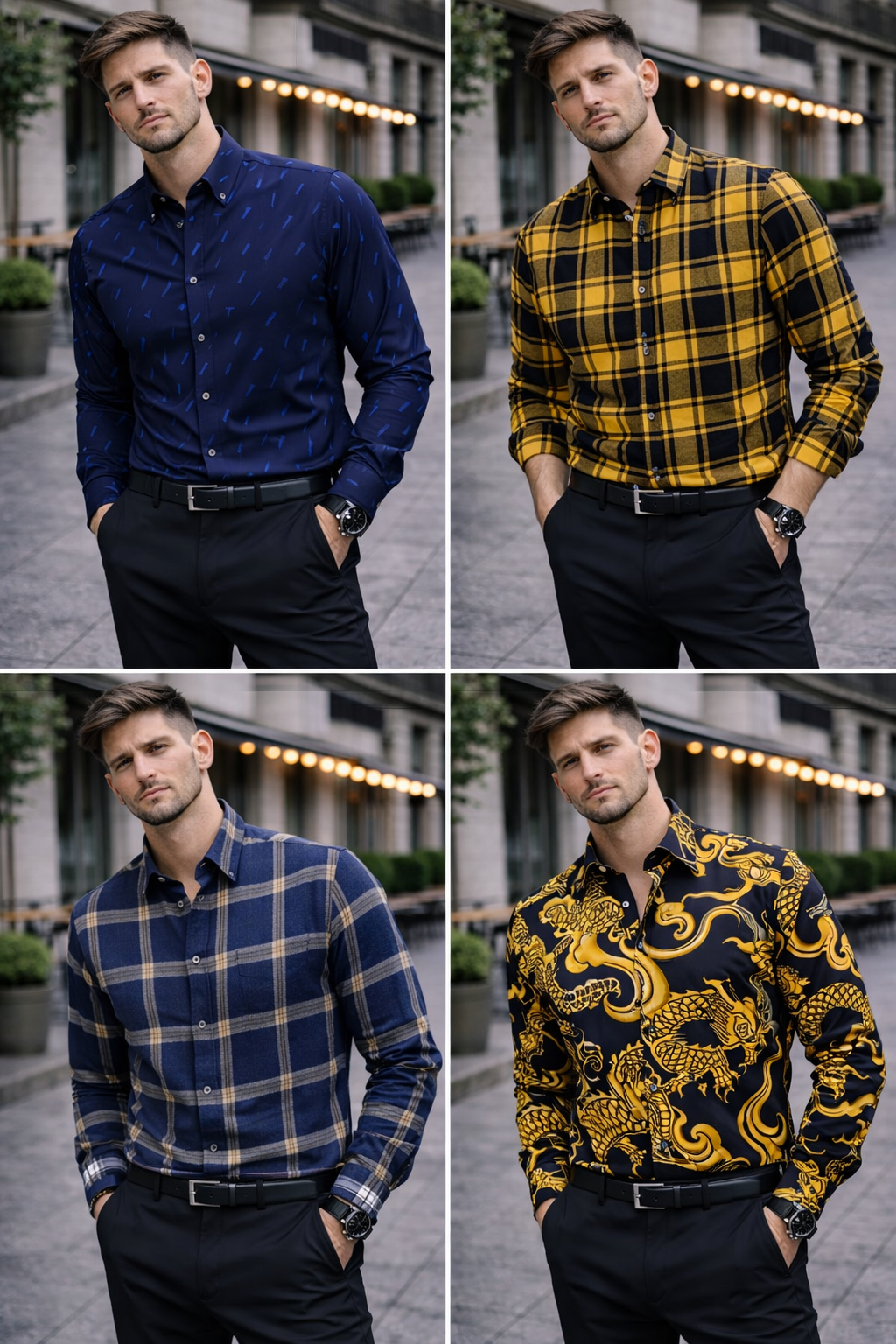 Winter Warm Long Sleeve Heritage Plaid Shirt