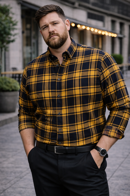 Winter Warm Long Sleeve Heritage Plaid Shirt