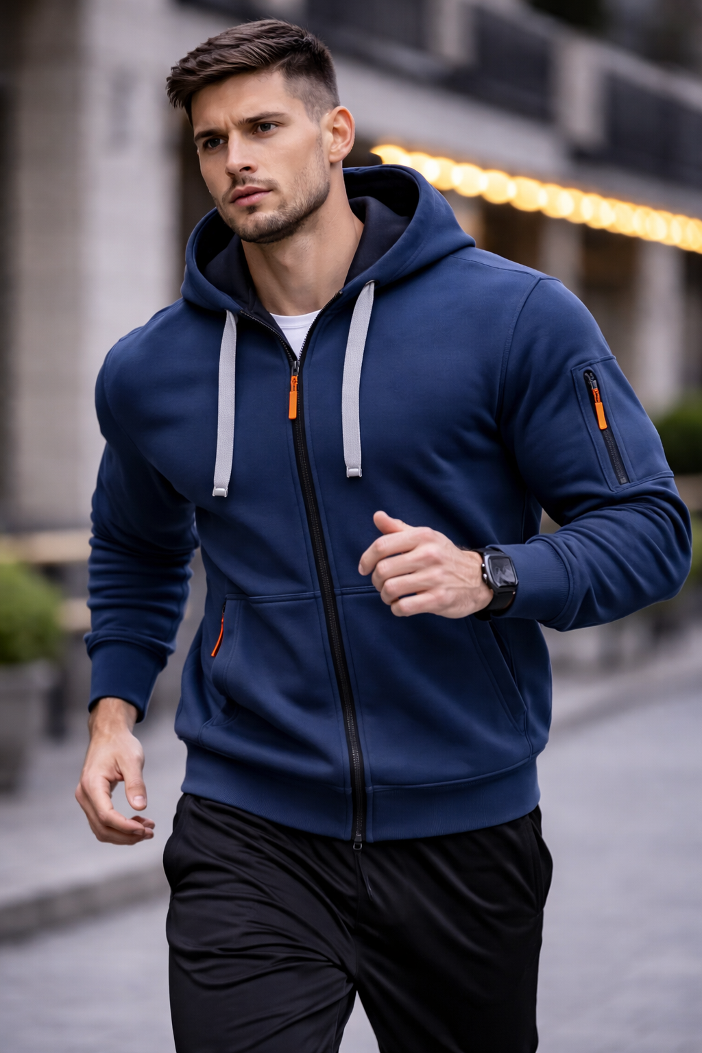 Thermal Zipped Hoodie
