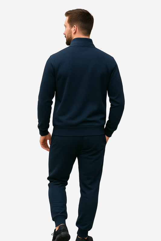 2 Piece Set Men's Autumn Tracksuit Suit Casual Joggers Sportswear Jackets + Pants