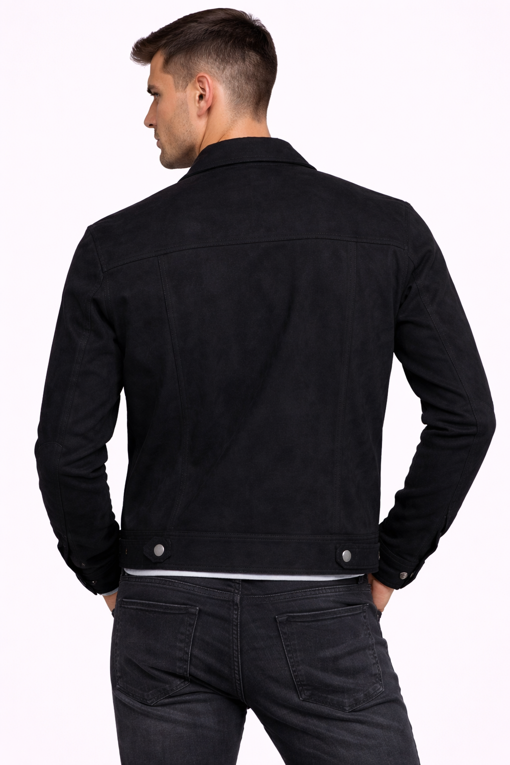 Urban Suede Trucker Jacket