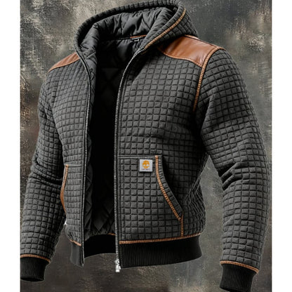 Sherpa Quilted Hooded Jacket