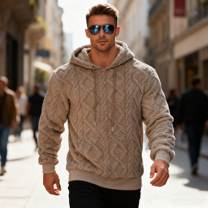 Ultra-Warm Plush Hooded Sweatshirt
