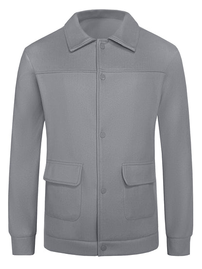 Men’s European-Style Casual Lapel Jacket