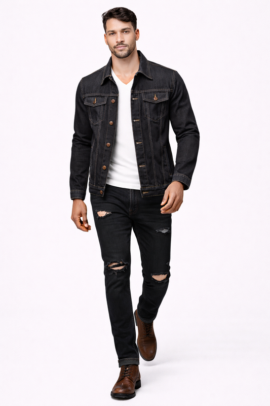 Slim Fit Denim Jacket