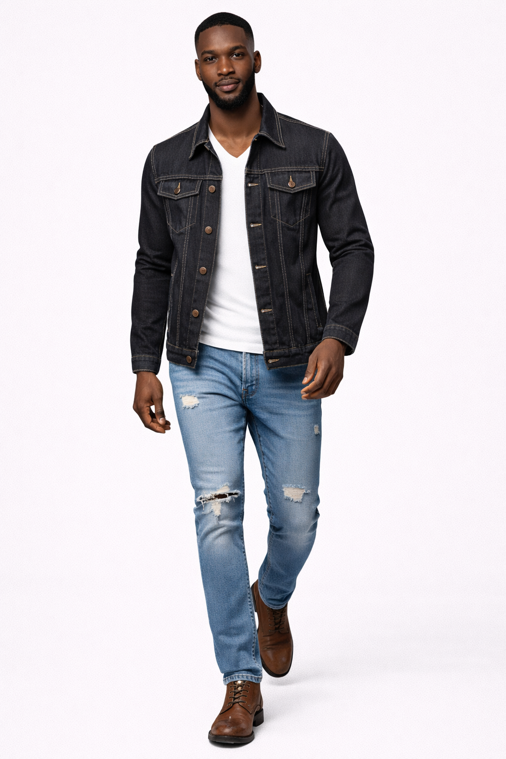 Slim Fit Denim Jacket