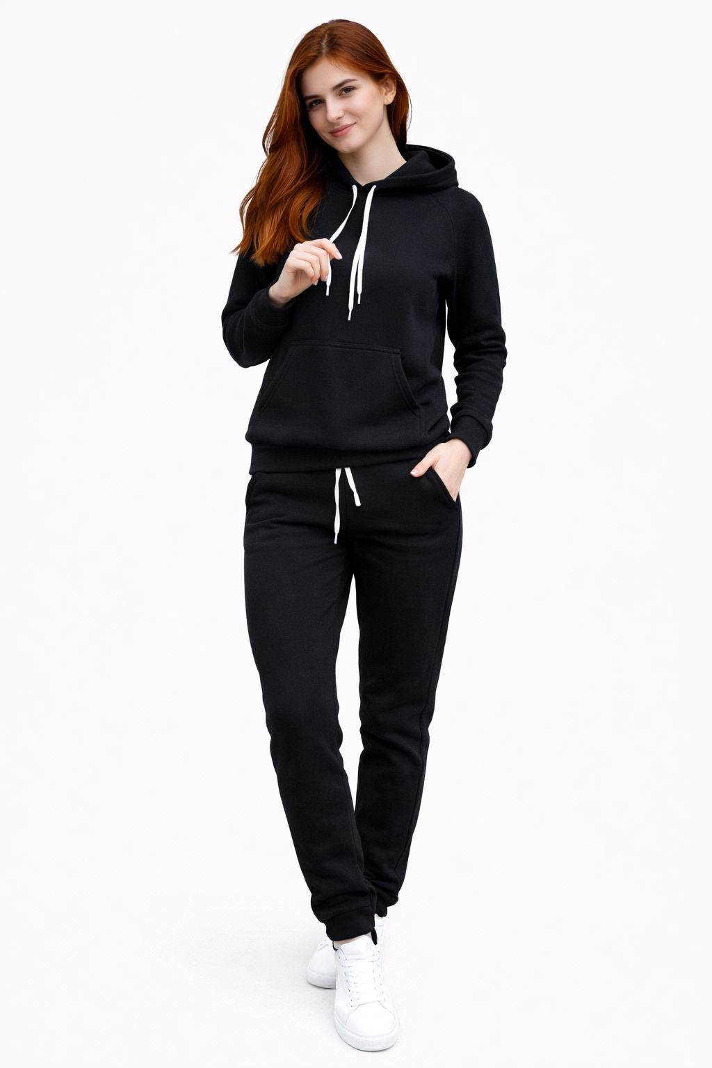 Casual Hoodie Female Tracksuit - 2 Piece