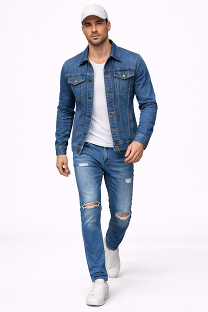 Slim Fit Denim Jacket