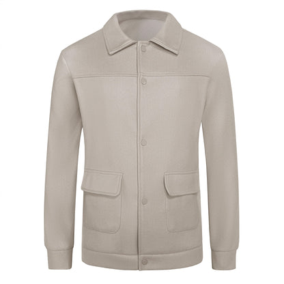 Men’s European-Style Casual Lapel Jacket