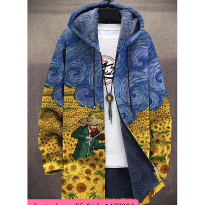 Men's New Creative 3D Digital Printing Jacket