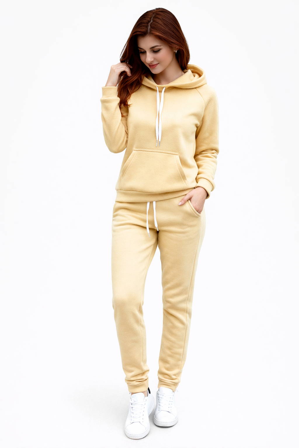 Casual Hoodie Female Tracksuit - 2 Piece