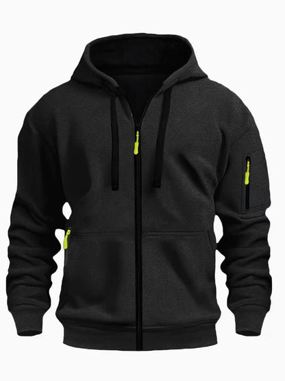 Thermal Zipped Hoodie