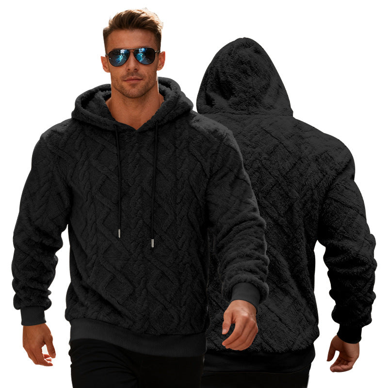 Ultra-Warm Plush Hooded Sweatshirt