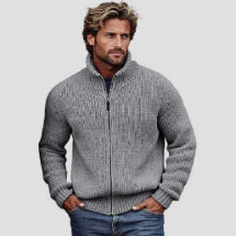 New Knitted Jacket Slim Sweater For Men