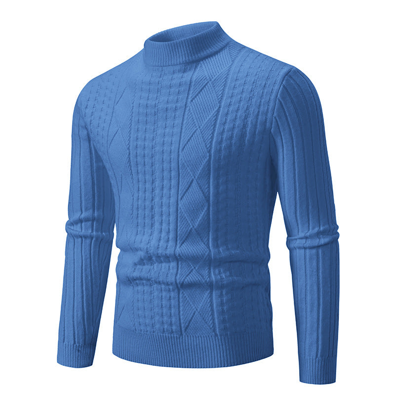 Men's Casual Woven Sweater