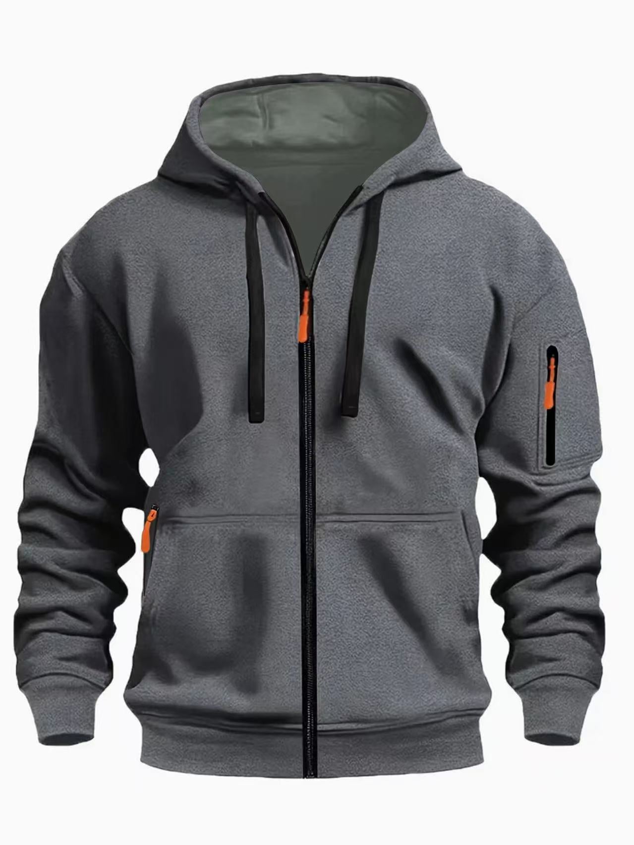 Thermal Zipped Hoodie