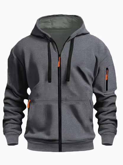 Thermal Zipped Hoodie