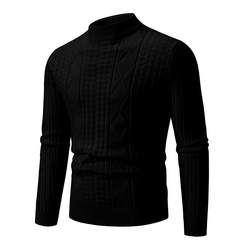 Men's Casual Woven Sweater