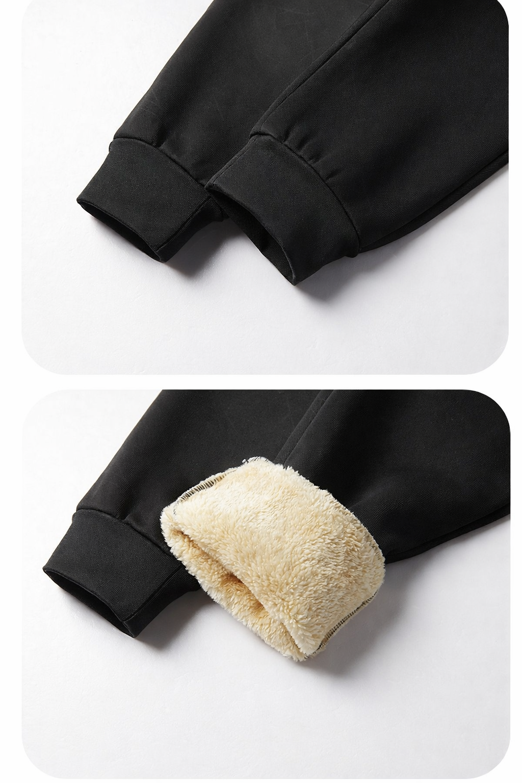 Men’s Thermal Fleece Baseball Tracksuit Set – Premium Street Fit